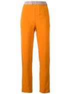 Humanoid Carmo Trousers, Women's, Size: Small, Yellow/orange, Viscose/cupro/cotton