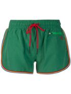 Perfect Moment Drawstring Jersey Shorts - Green
