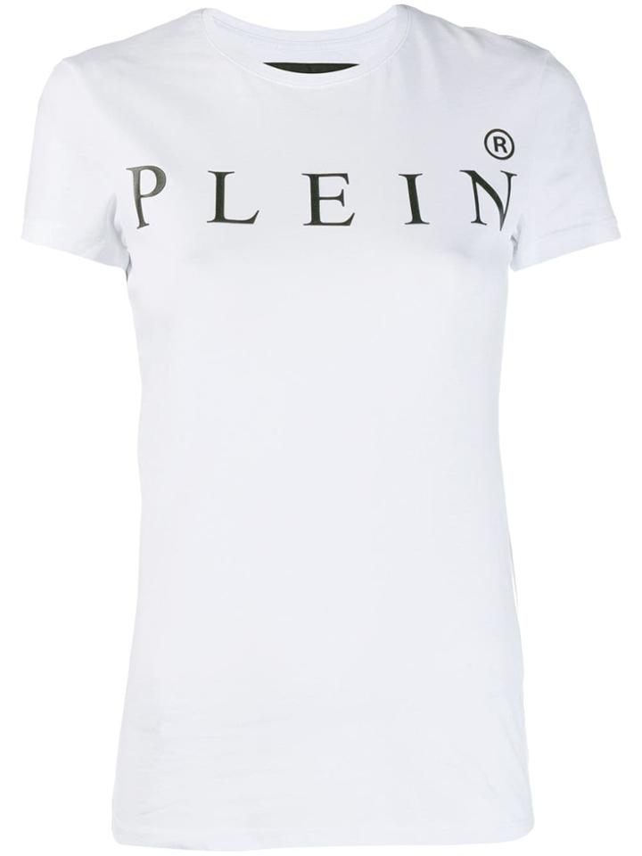 Philipp Plein Printed Logo T-shirt - White
