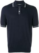Ermenegildo Zegna Basic Polo Shirt - Blue