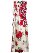 Simone Rocha Multi-print Midi Dress - Neutrals