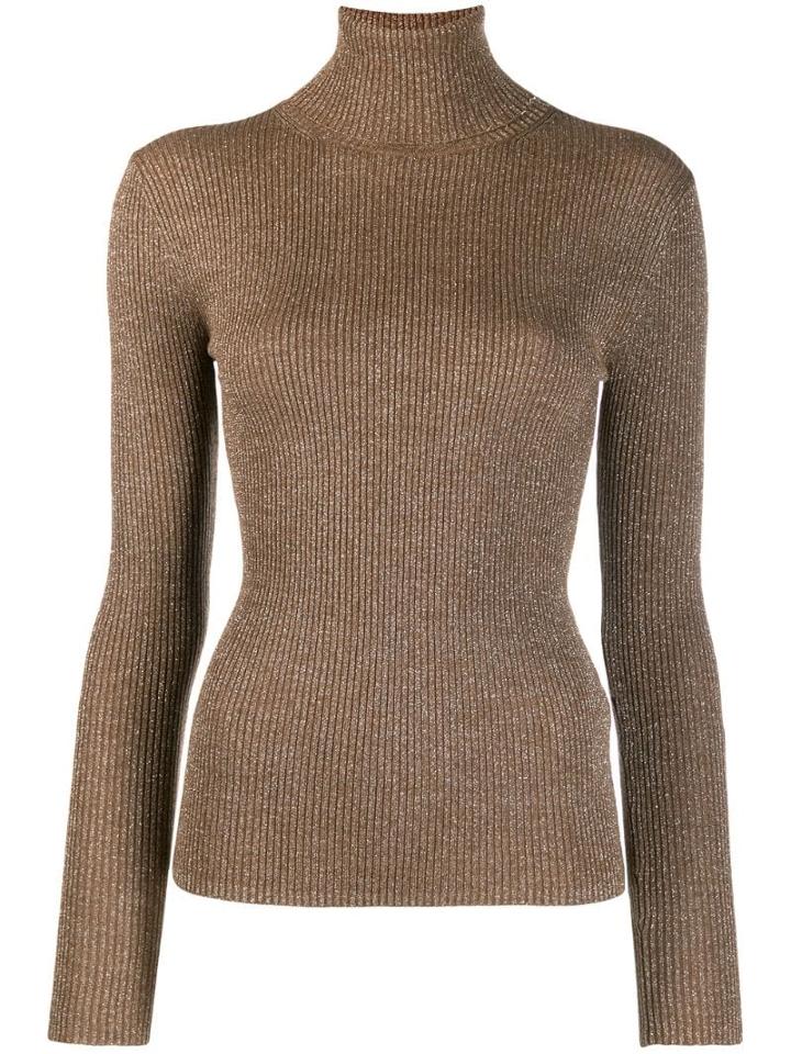P.a.r.o.s.h. Sparkle Jumper - Brown