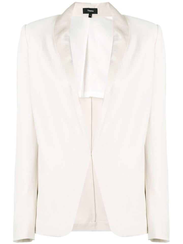Theory Fitted Blazer - Neutrals