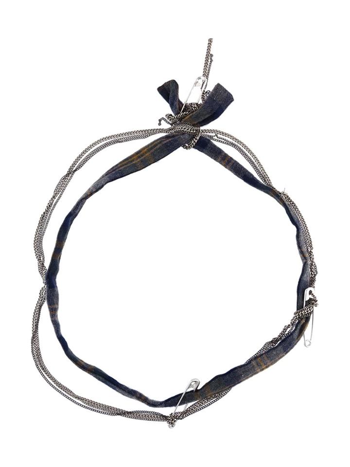Maison Michel 'the Potteries' Head Band - Grey