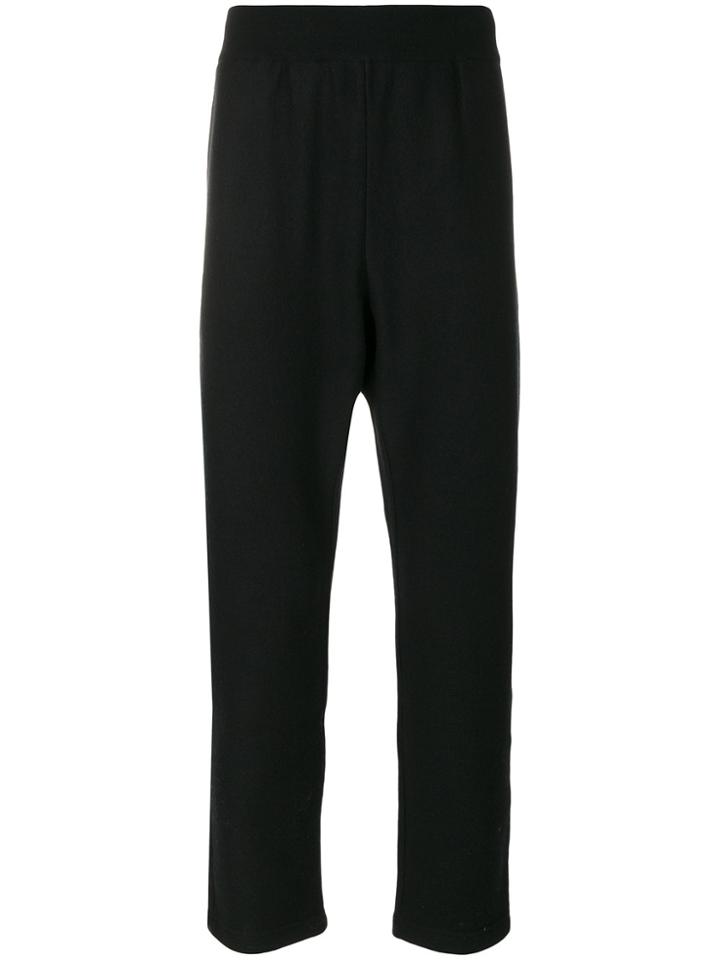 Jil Sander Knitted Sweat Pants - Black