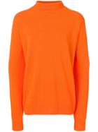 Calvin Klein Jeans Est. 1978 Logo Print Sweater - Orange