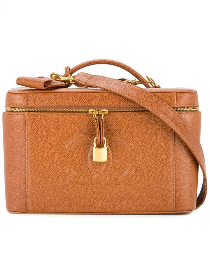 Chanel Pre-owned Cc Vanity Bag - Brown