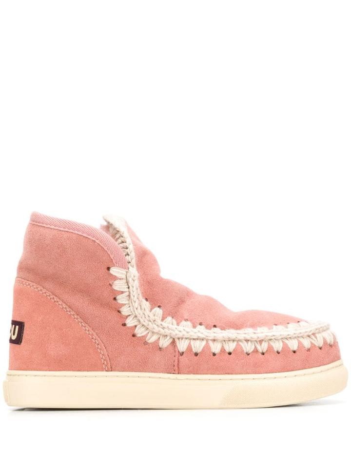 Mou Mou Mufw111000a Aro Artificial->artificial Leather - Pink