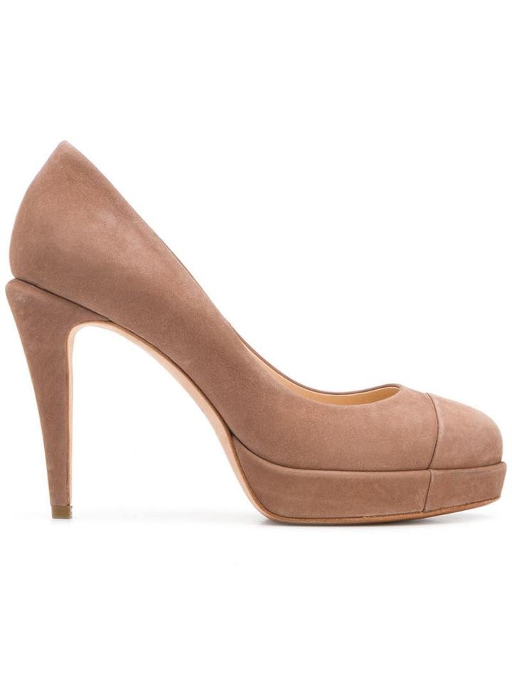 Chanel Pre-owned Slip-on Pumps - Neutrals