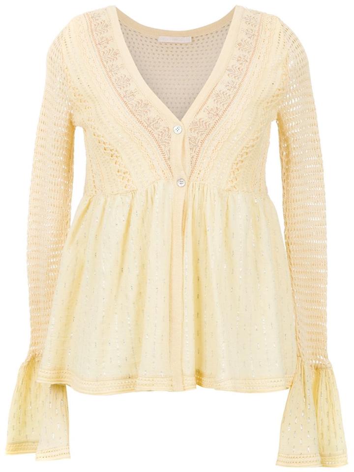 Cecilia Prado Tania Knitted Top - Yellow & Orange