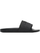 Gucci Logo Slide Sandals - Black