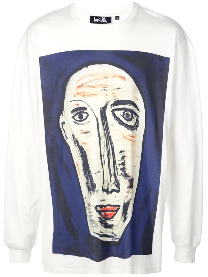 Haculla Never Knew Abstract Print T-shirt - White