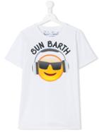 Mc2 Saint Barth Kids - 'sun Barth' Print T-shirt - Kids - Cotton - 16 Yrs, White