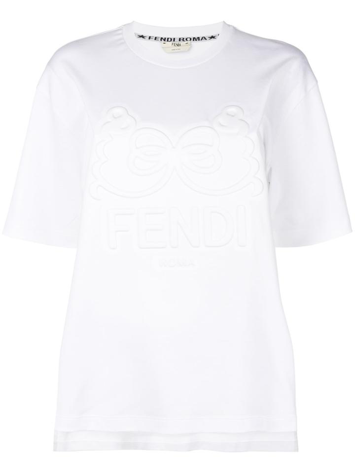 Fendi Embossed Logo T-shirt - White