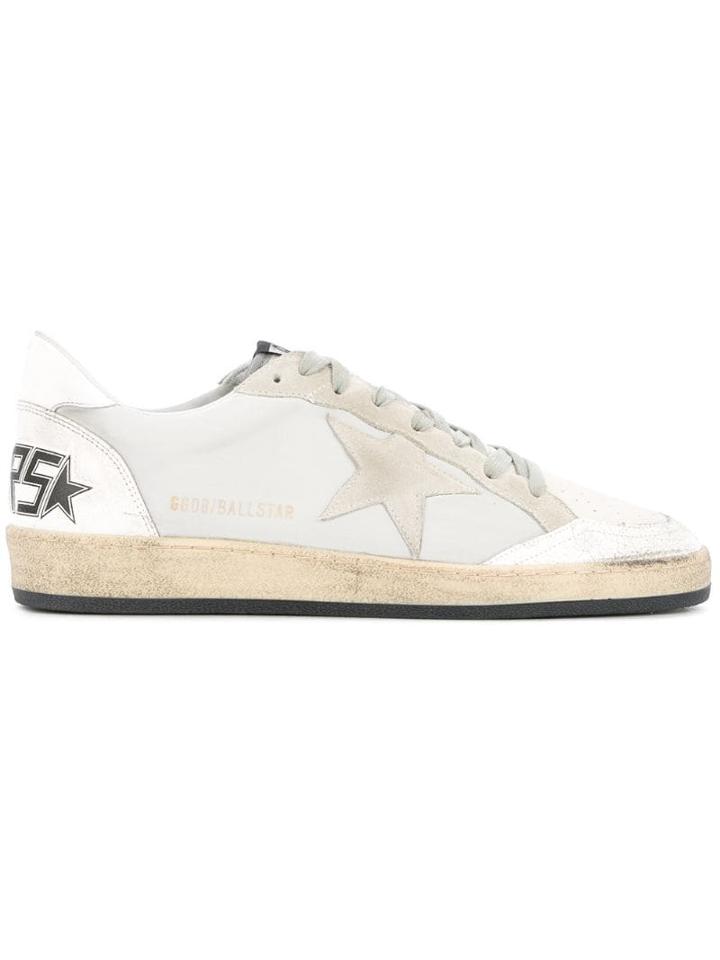 Golden Goose Ball Star Low-top Sneakers - Grey