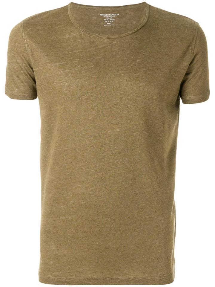 Majestic Filatures Crew Neck T-shirt - Green