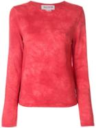Comme Des Garçons Girl Long Sleeved T-shirt - Red