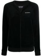 Diesel Uflt-bonshin-z Zip Up Sweatshirt - Black