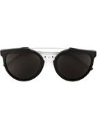 Retrosuperfuture Large 'giaguaro' Oversized Sunglasses - Black