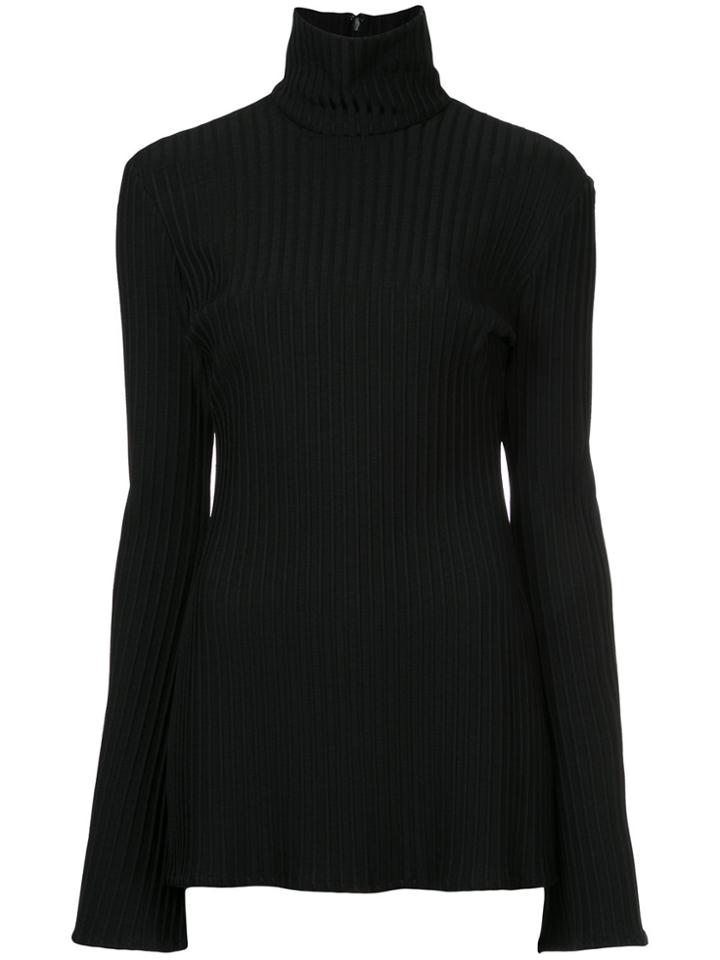 Ellery Mescaline Funnel Neck Top - Black