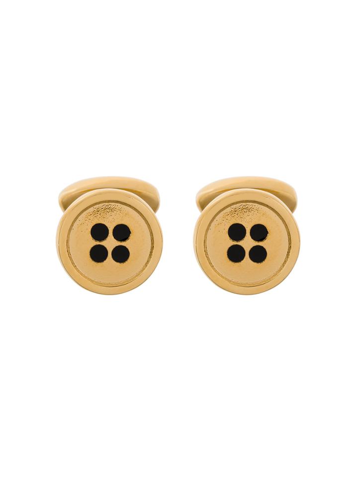 Paul Smith Button Cufflinks - Metallic