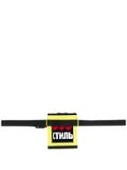 Heron Preston Adjustable And Detachable Strap Wallet - Yellow