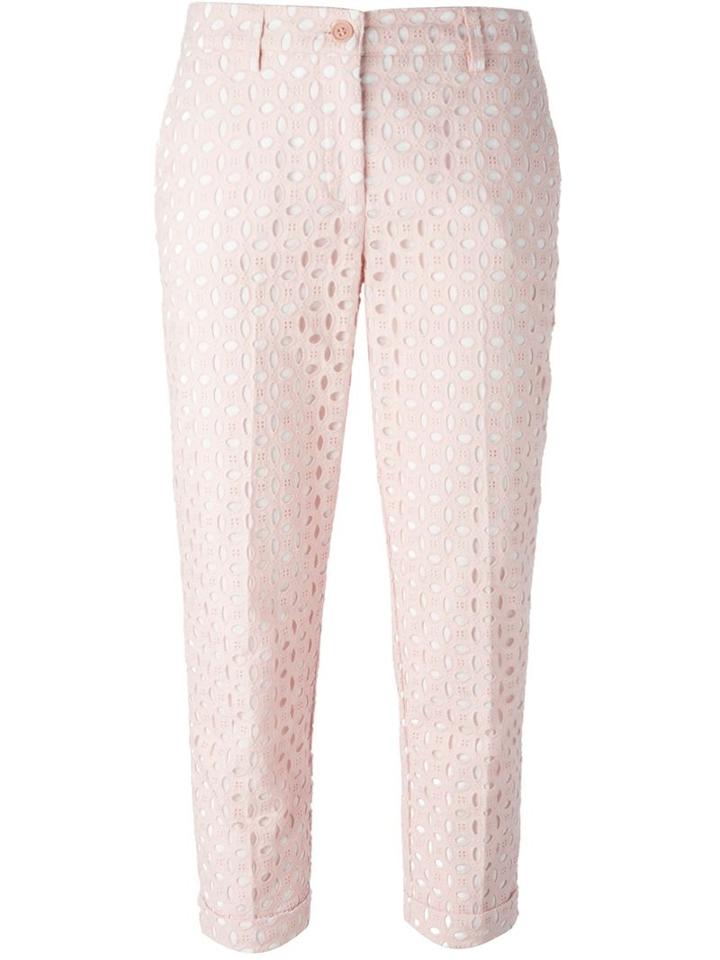 P.a.r.o.s.h. Crocheted 'cosangil' Trousers, Women's, Size: Xxxl, Pink/purple, Cotton