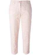 P.a.r.o.s.h. Crocheted 'cosangil' Trousers, Women's, Size: Xxxl, Pink/purple, Cotton