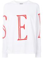 Ashley Williams Sex Print T-shirt - White