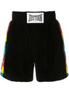 Just Don Velvet Training Shorts - Black
