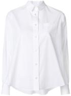 Sacai Trapeze Long Sleeved Shirt - White