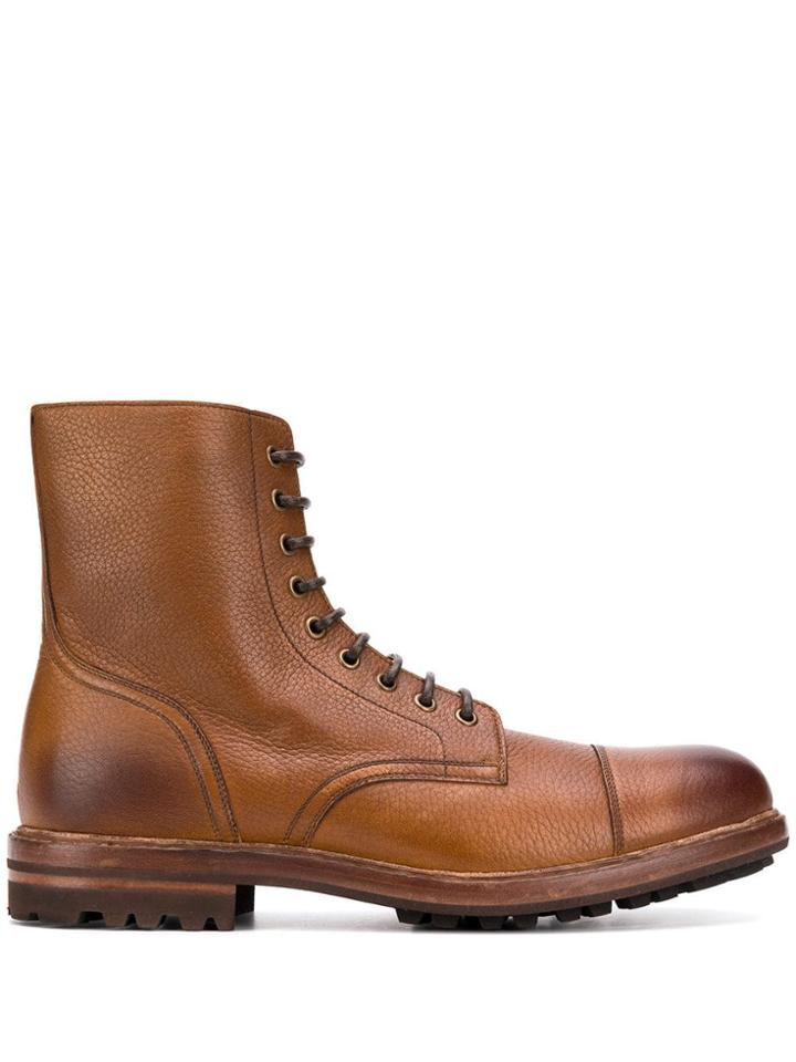 Brunello Cucinelli Worker Boots - Brown