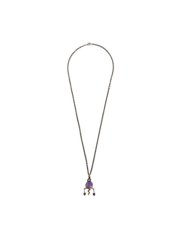 Stephen Webster Astro Libra Necklace - Black Rhodium