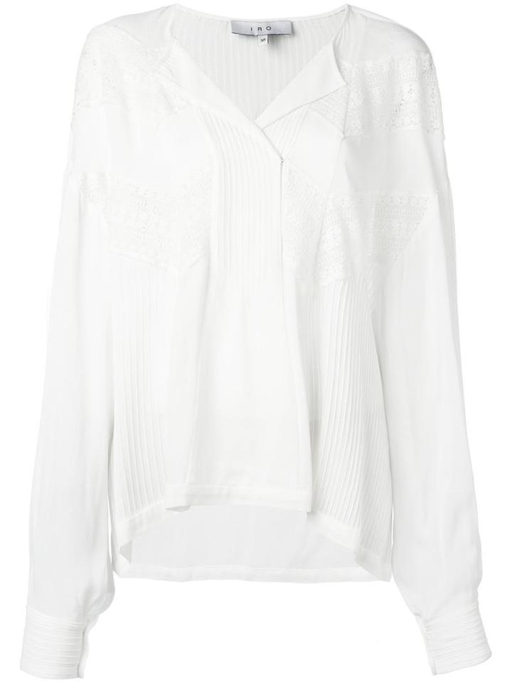 Iro Yamy Blouse, Women's, Size: 44, White, Rayon