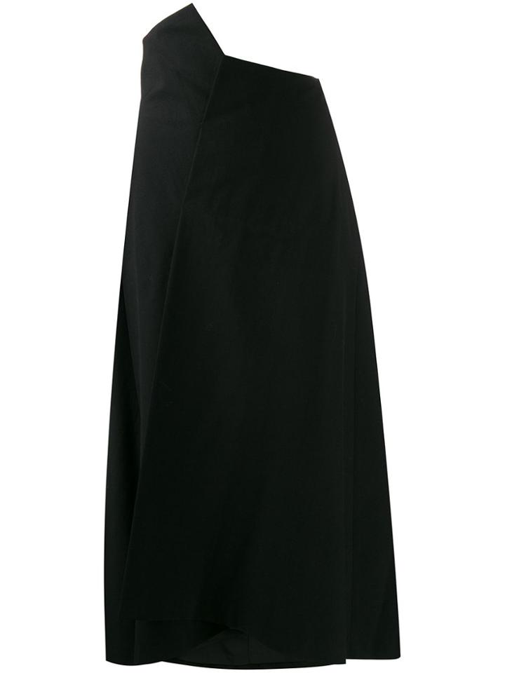 Comme Des Garçons Pre-owned 1992 Asymmetric Waist Skirt - Blue