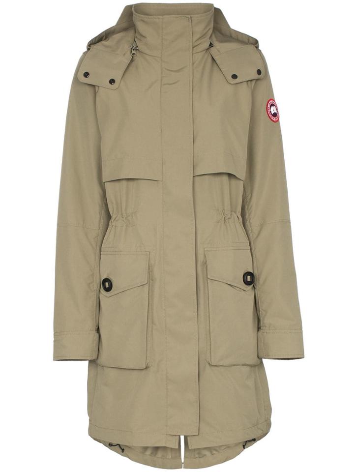 Canada Goose Cavalry Hooded Parka Coat - Green