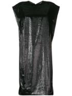 Poiret Shift Midi Dress - Black