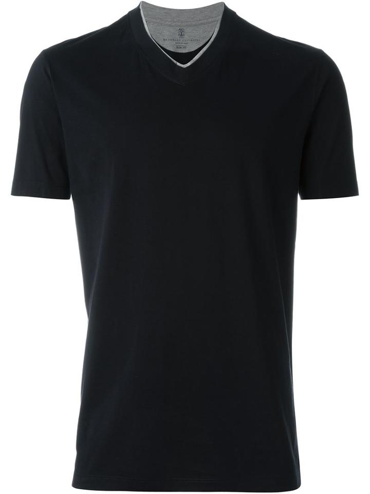Brunello Cucinelli V-neck T-shirt