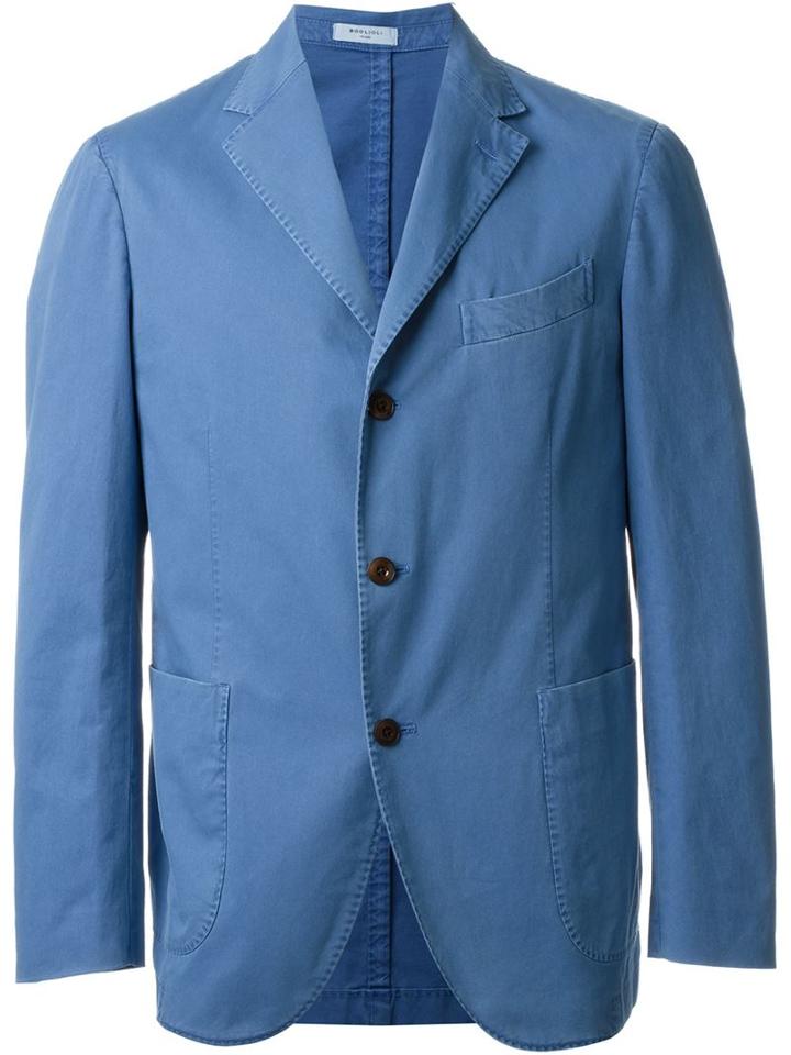 Boglioli Notched Lapel Blazer