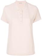 Moncler Cropped Polo Shirt - Pink