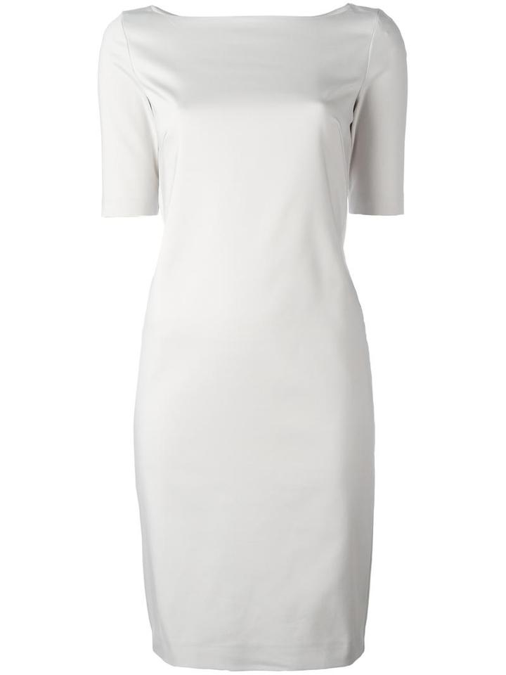 Les Copains Fitted Dress, Women's, Size: 50, Green, Cotton/elastodiene/polyamide