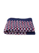 Valentino Scale Print Towel - Blue