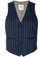 Local Single Breasted Waistcoat - Blue