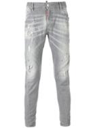 Dsquared2 - Tidy Biker Jeans - Men - Cotton/polyester/spandex/elastane - 54, Grey, Cotton/polyester/spandex/elastane