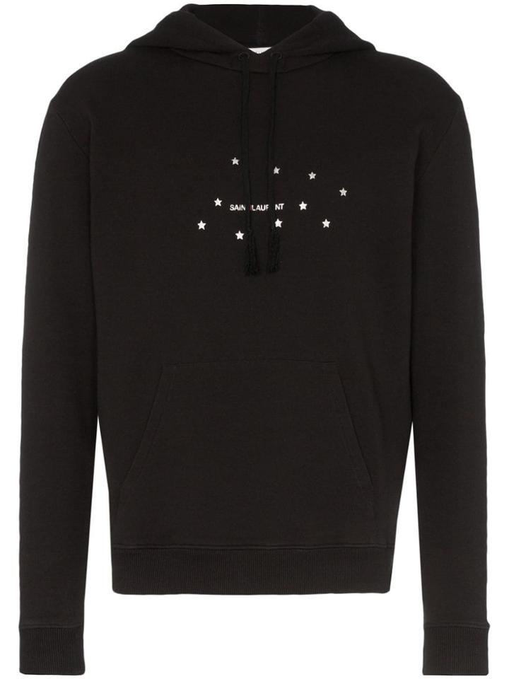 Saint Laurent Slp Logo Hd Swt Blk - Black