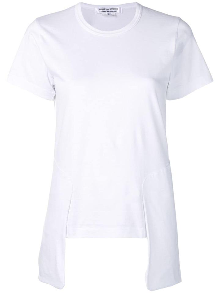 Comme Des Garçons Comme Des Garçons Asymmetric Hem T-shirt - White