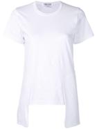 Comme Des Garçons Comme Des Garçons Asymmetric Hem T-shirt - White