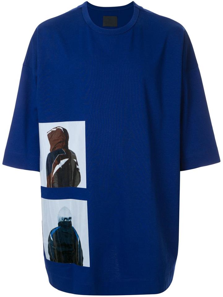 Juun.j Synthesize Graphic Print T-shirt - Blue