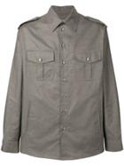 Obvious Basic Chest Pocket Shirt - Green