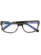 Tag Heuer Rectangular Frame Glasses - Grey